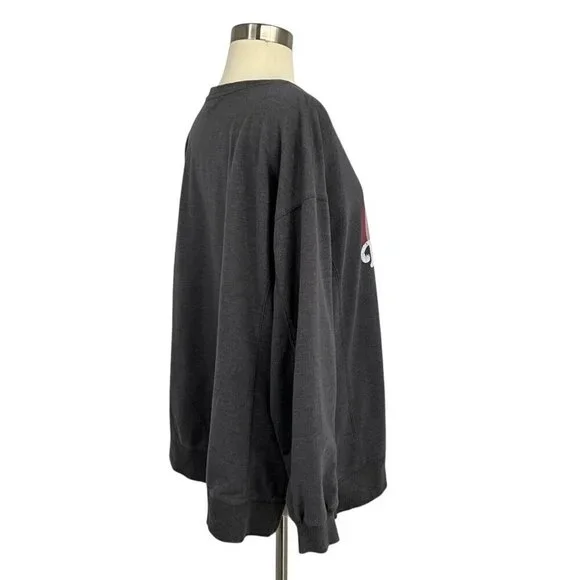 Wildfox Size M Easy Does It Sweatshirt Rainbow Grey Long Sleeve Comfort Women's - Picture 8 of 10